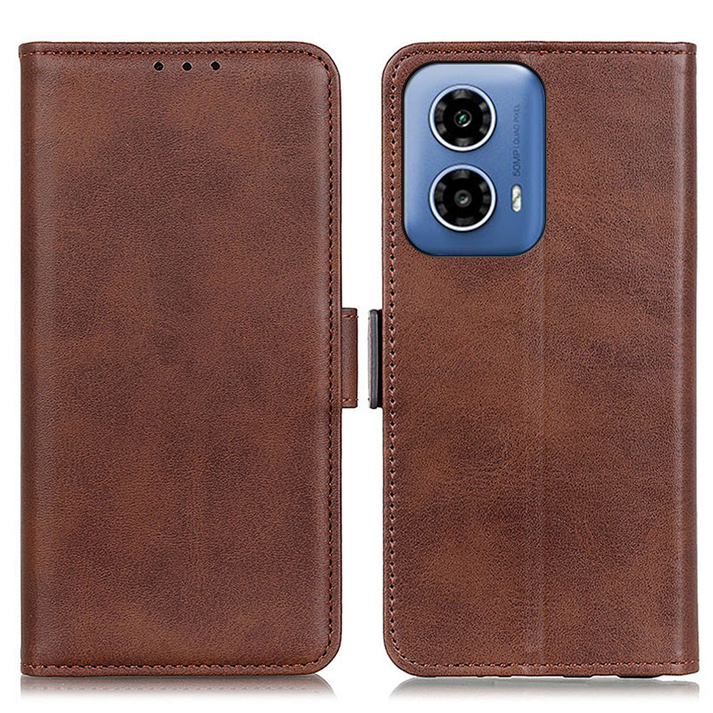 For Motorola Moto G24 Power Case Scratch Resistant PU Leather Wallet Phone Cover For Motorola Moto G24 Power Case Scratch Resistant PU Leather Wallet Phone Cover